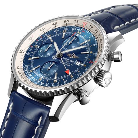 breitling navitimer 42mm blue|Breitling Navitimer 46 automatic chrono.